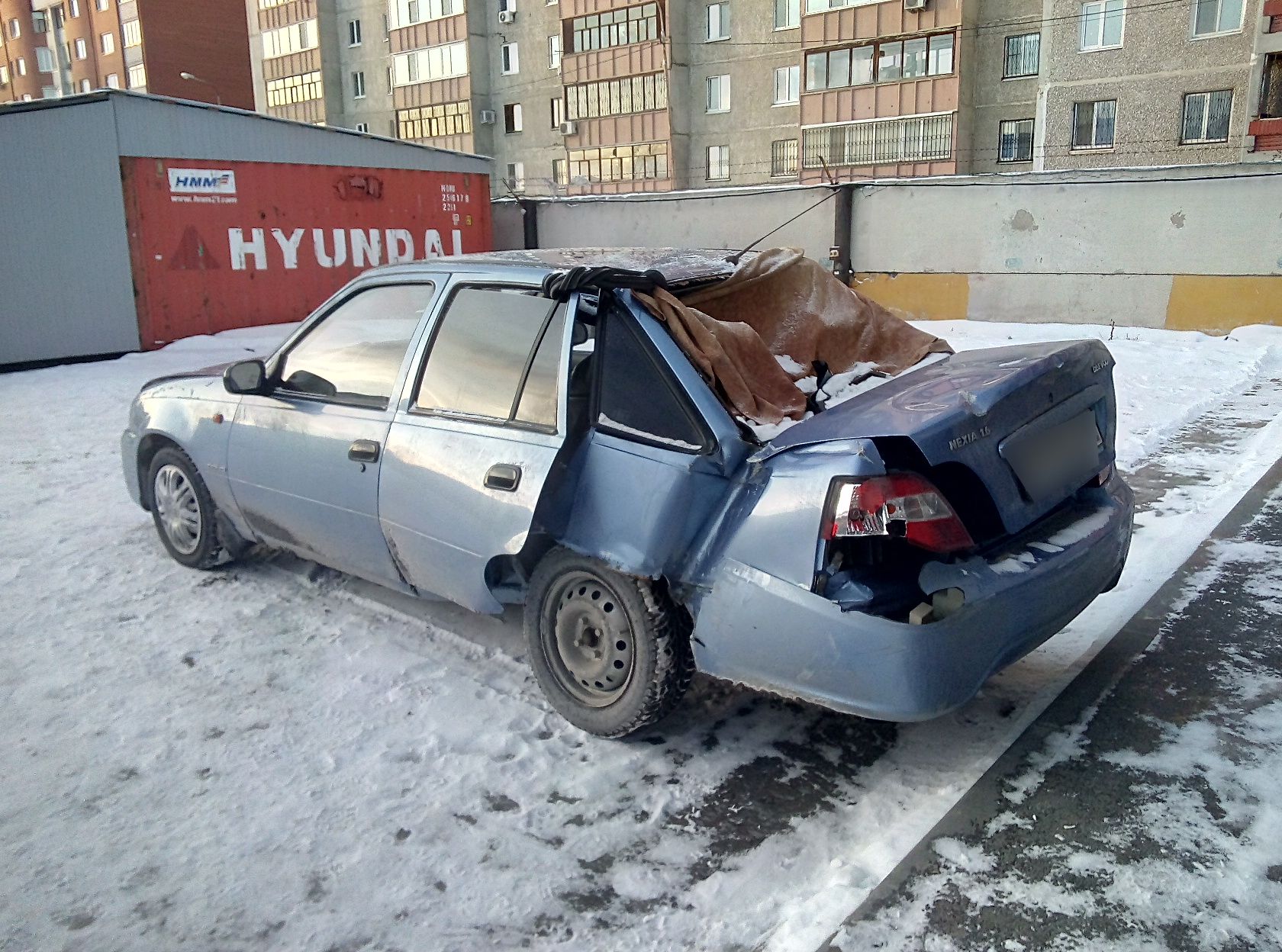 Автомобиль в разборе DAEWOO NEXIA N150 2 в Тюмени - Молодежная, 72/3 -  10.12.2021