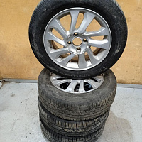 Колесо R15 (комплект) (лето) (4*100 ЕТ50) (185*65) Pirelli Cinturato p1